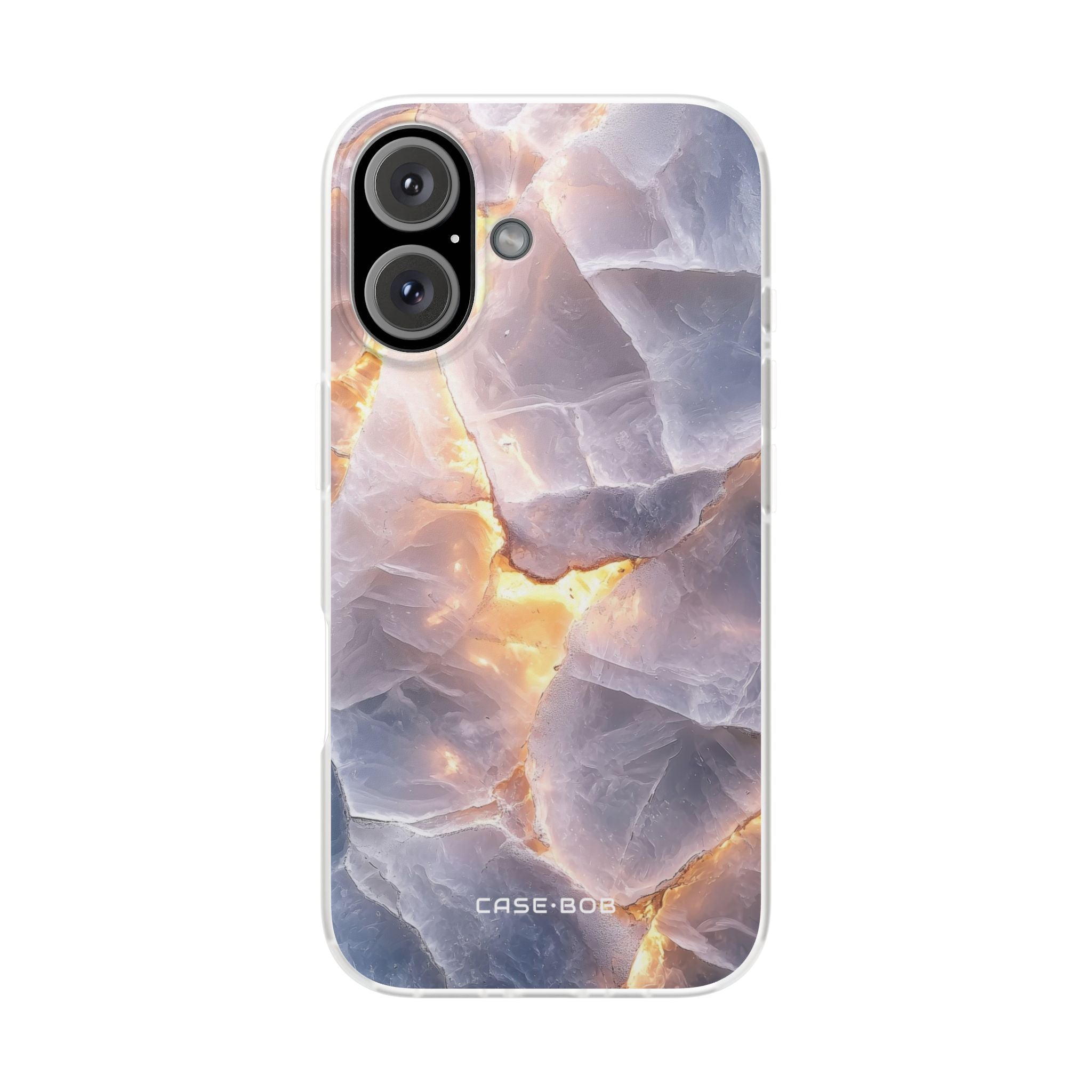 Crystal Veins iPhone 16 Case - Soft