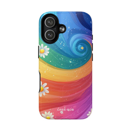 Vortex Bloom iPhone 17 Case - Tough+ - CASE•BOB