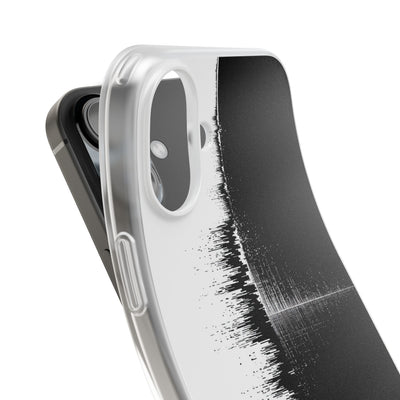 Black Lite Phone Case for iPhone - Static Signal Split