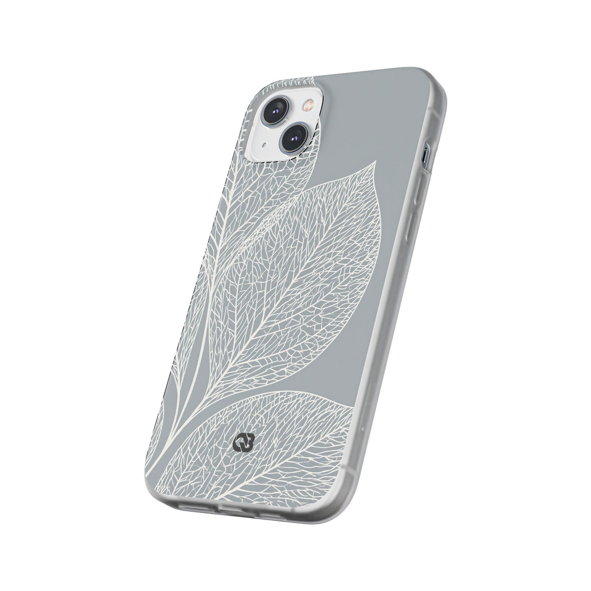 Minimal Leaf Skeleton · Lite Phone Case for iPhone ·  Grey