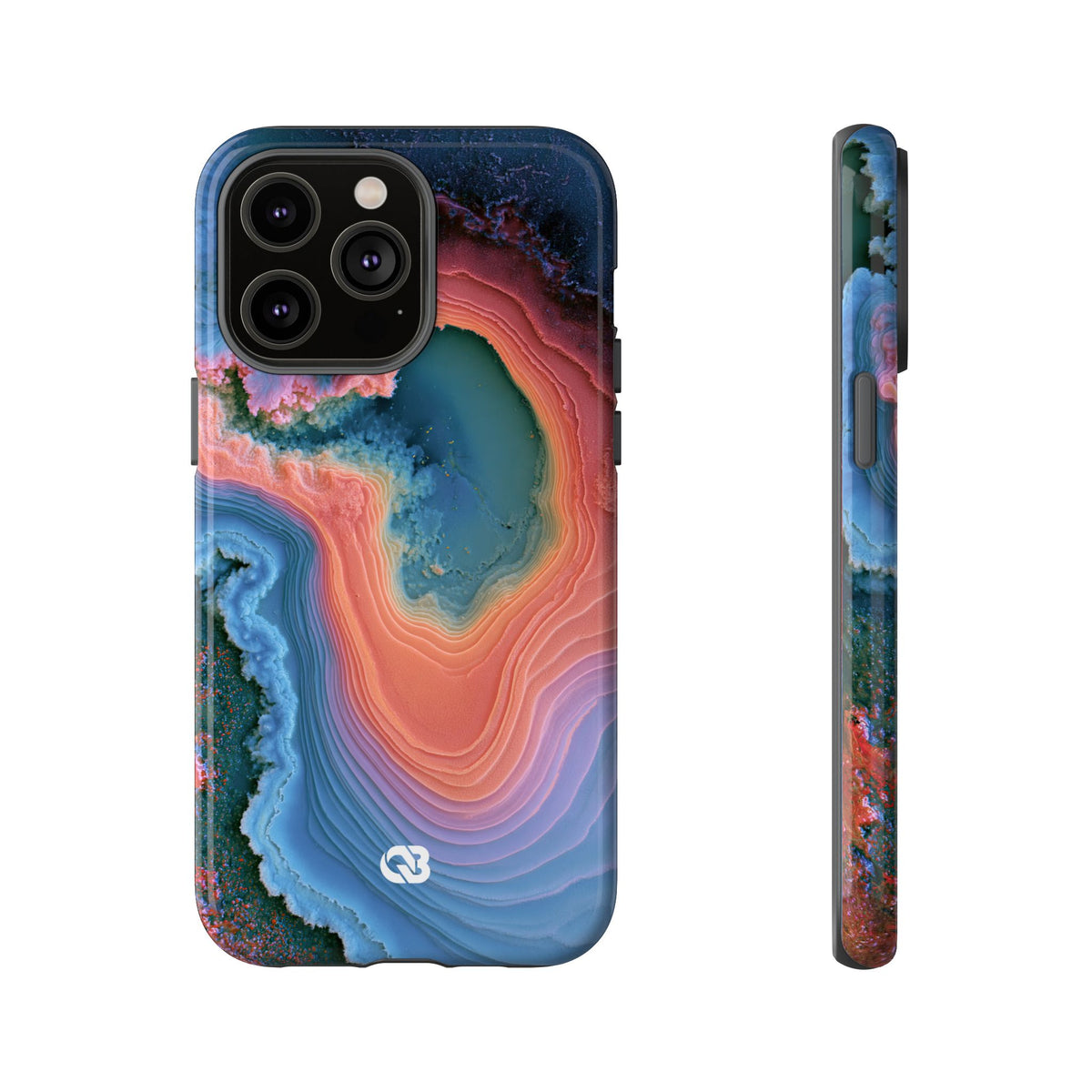 Luminous Resonance · Tough Phone Case for iPhone · Blue