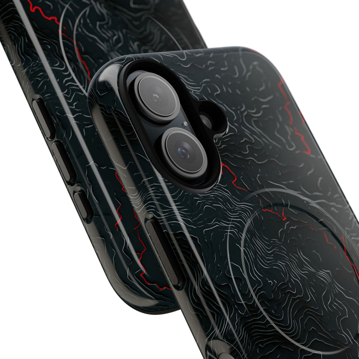 Crimson Rift · Tough 2.0 Magnetic Phone Case for iPhone · Black
