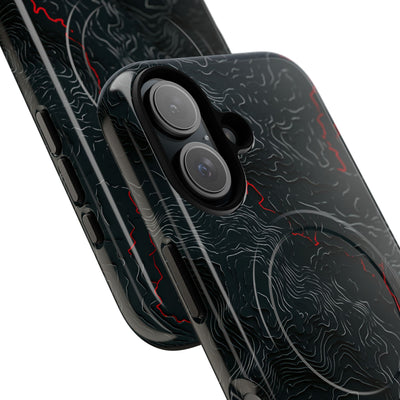 Crimson Rift · Tough 2.0 Magnetic Phone Case for iPhone · Black