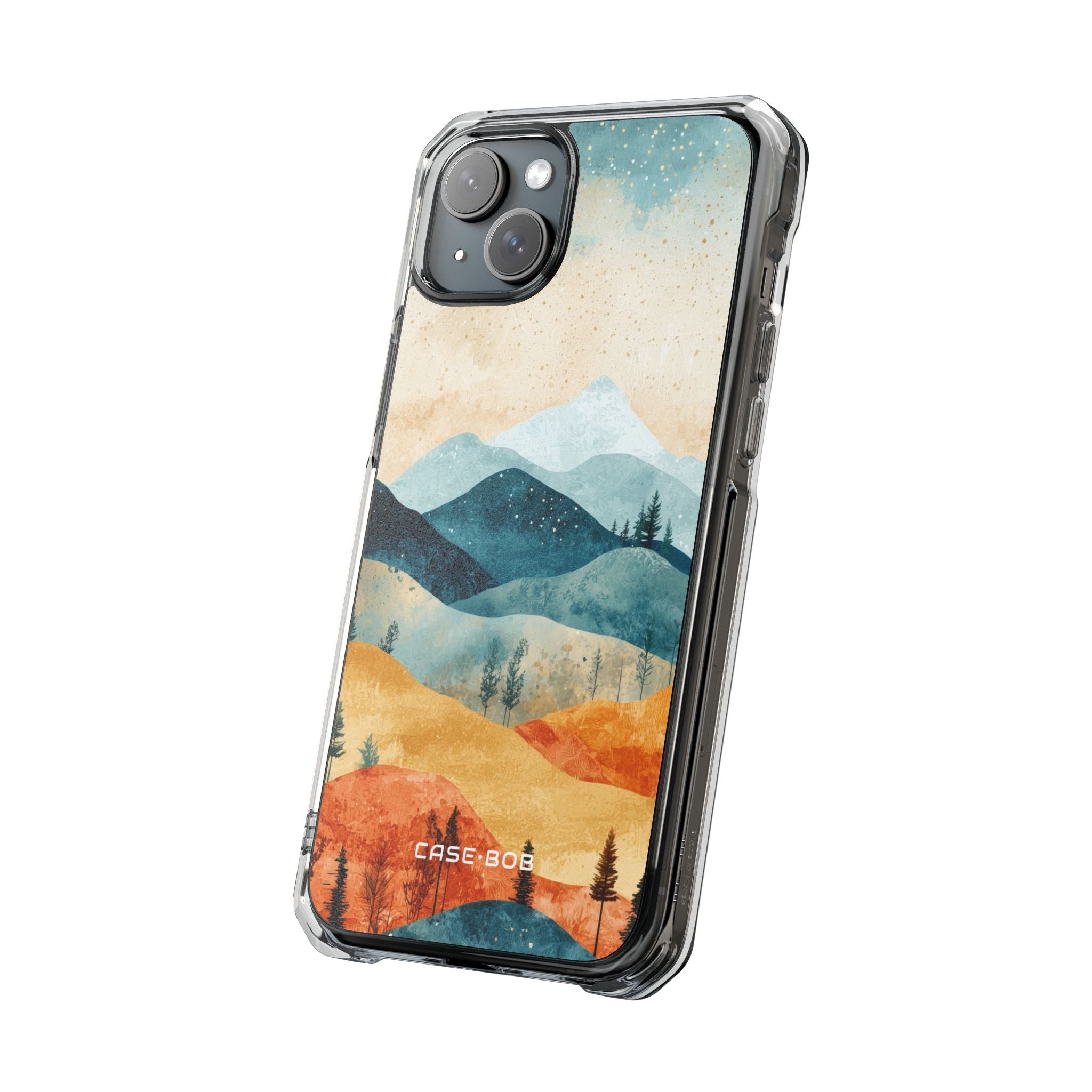 Moonlit Mountains iPhone 15 Plus Case - Impact