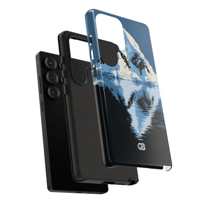 Blue Tough Phone Case for Samsung - Arctic Summit Mirror