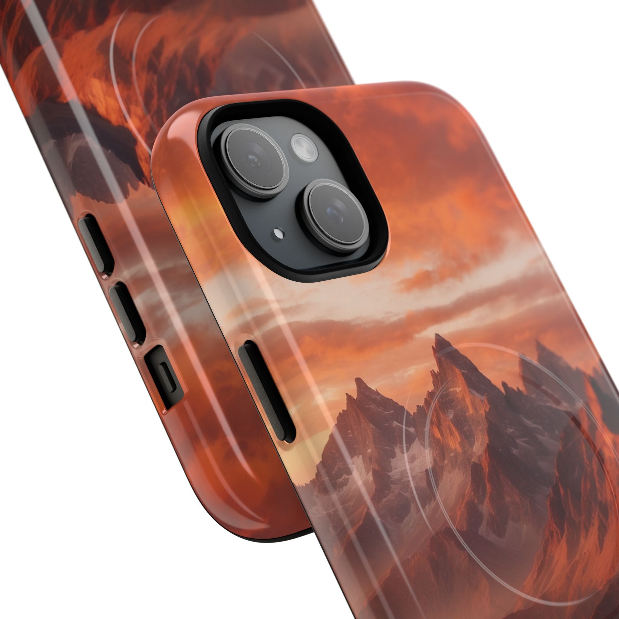 Jagged Glow iPhone 15 Plus Case - Tough+