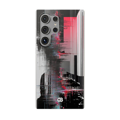 Black Lite Phone Case for Samsung - Crimson Data Leak