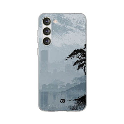 Grey Lite Phone Case for Samsung - Steel Slate Zen