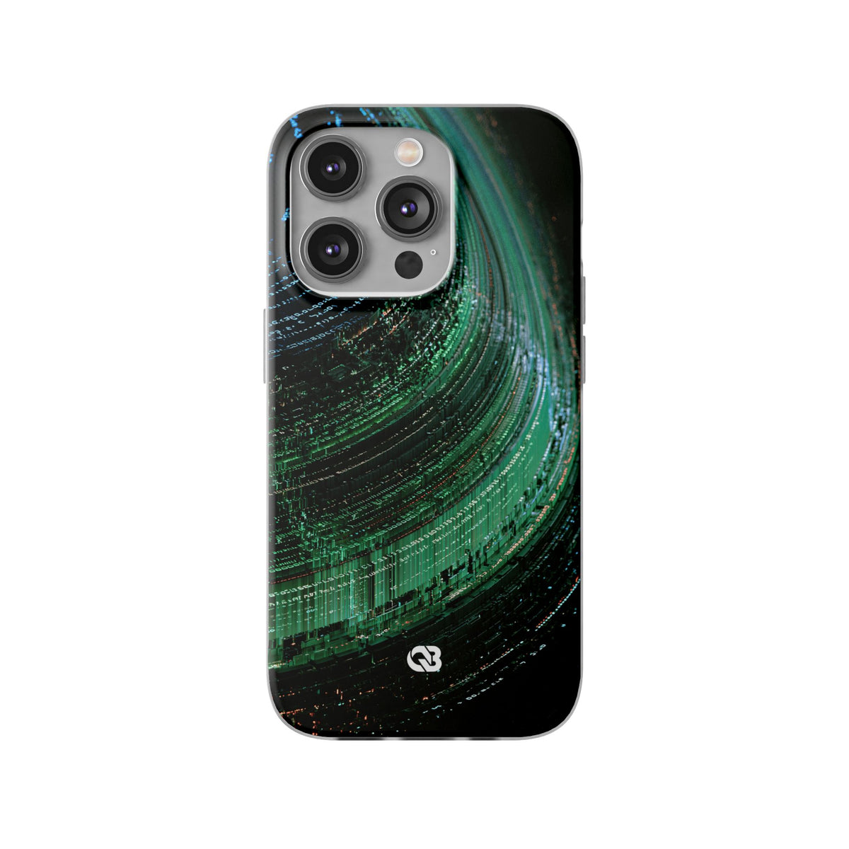 Orbital Data Stream · Lite Phone Case for iPhone ·  Green