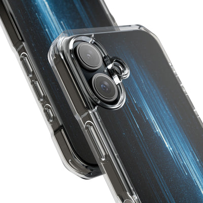 Nocturnal Cascade · Clear Impact Magnetic Phone Case for iPhone ·  Black