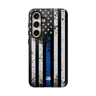 Gritty Cobalt Flag · Tough Handyhülle für Samsung