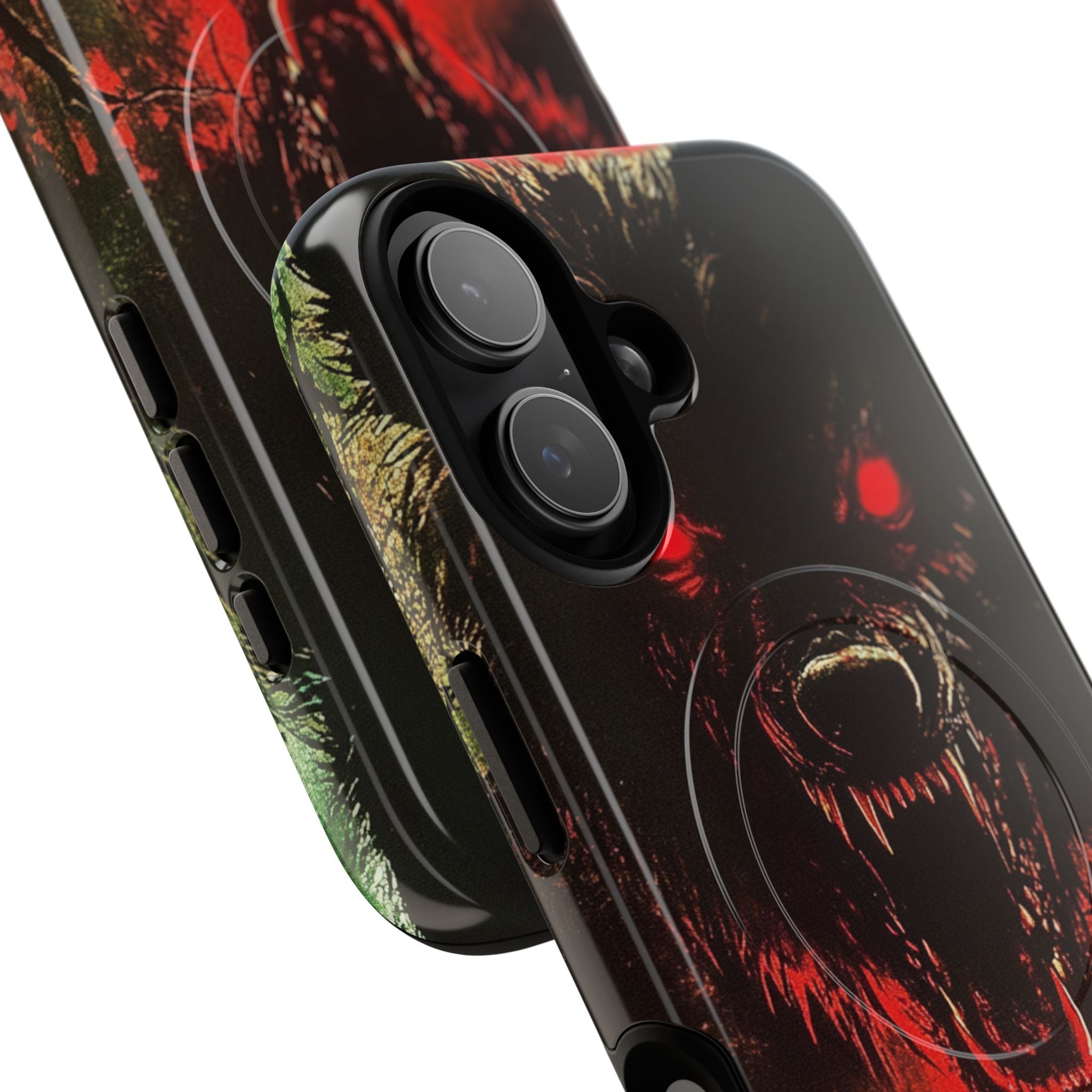 Crimson Wolf iPhone 17 Case - Tough+ - CASE•BOB