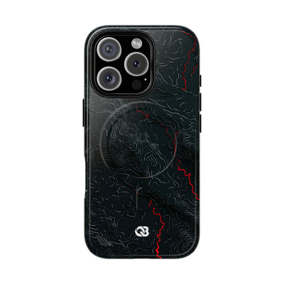 Crimson Rift · Tough 2.0 Magnetic Phone Case for iPhone · Black