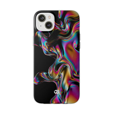 Purple Lite Phone Case for iPhone - Liquid Neon Chrome