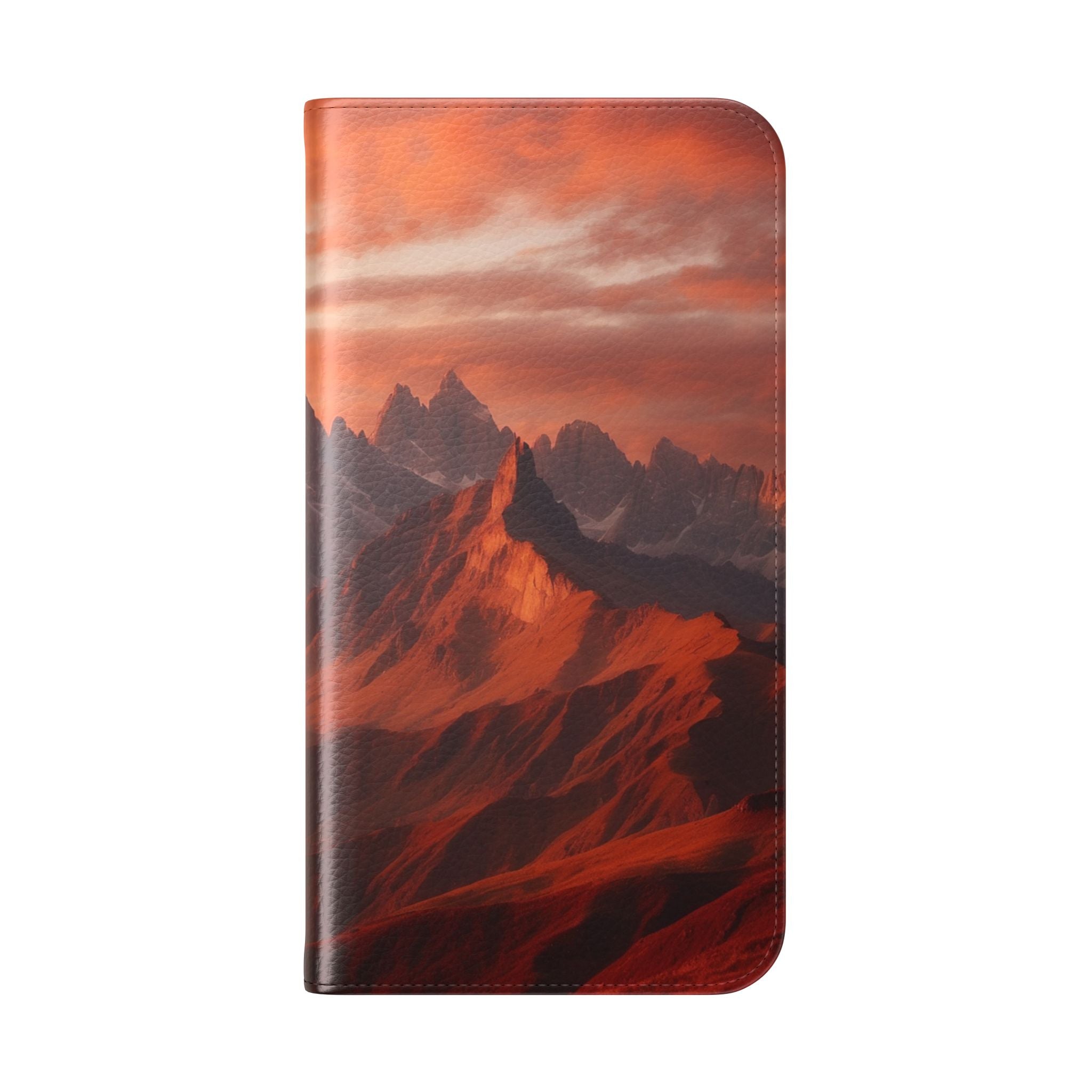 Sunset Peaks - iPhone 16 Plus - Case - Lompakko