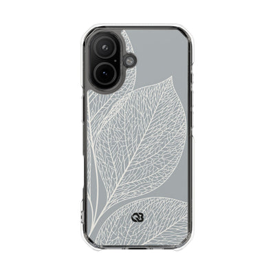 Grey Impact MagSafe Phone Case for iPhone - Frosted Ash Veins