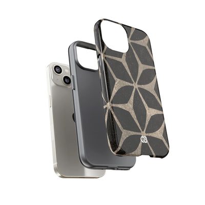 Concrete Mosaic Star · Tough Phone Case for iPhone · Black