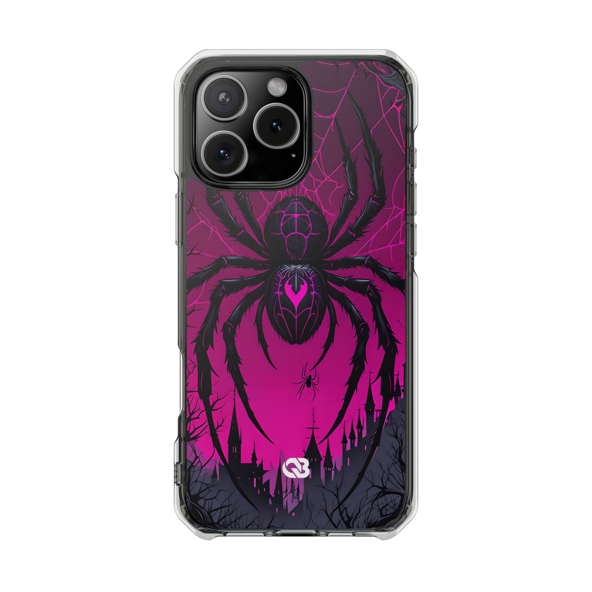 Obsidian Neon Widow · Impact Custodia per iPhone · Magsafe