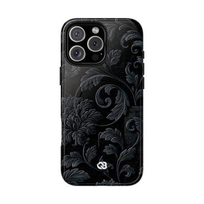 Obsidian Damask · Tough 2.0 Magnetic Phone Case for iPhone · Black
