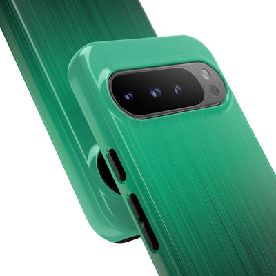 Emerald Cascade · Tough Phone Case for Pixel ·  Green