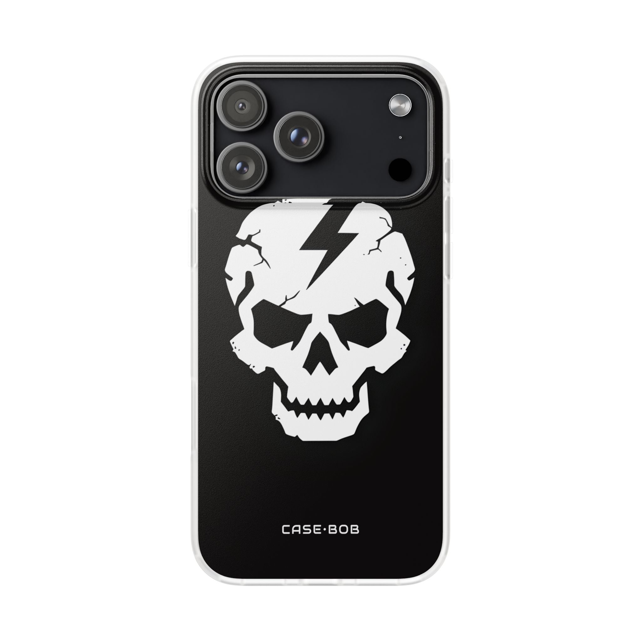 Lightning Skull iPhone 17 Pro Max Case - Soft - CASE•BOB