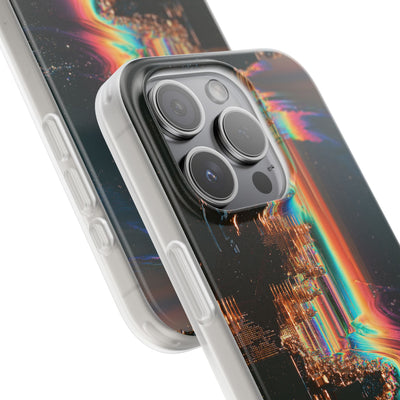 Prismatic Circuit · Lite Phone Case for iPhone ·  Black