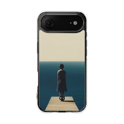 Solitary Blue Horizon · Impact Hoesje voor iPhone · Magsafe