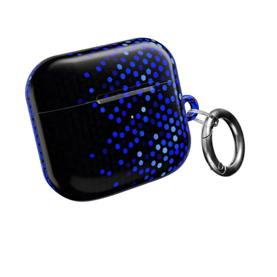 Cobalt Hex Dispersion · Hard Case for AirPods & AirPods Pro · Blue