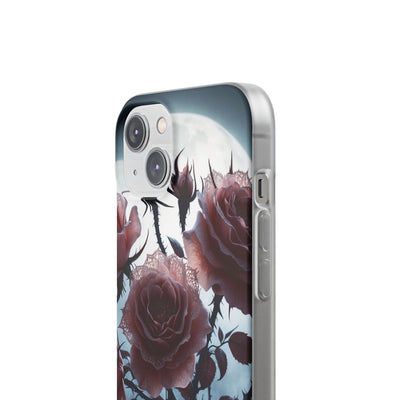 Luminous Rose Thorns iPhone 14 Case - Soft
