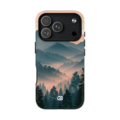 Teal Tough 2.0 Magsafe Phone Case for iPhone - Alpine Teal Horizon