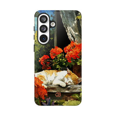 Sleeping Ginger Bloom · Tough Mobilskal för Samsung