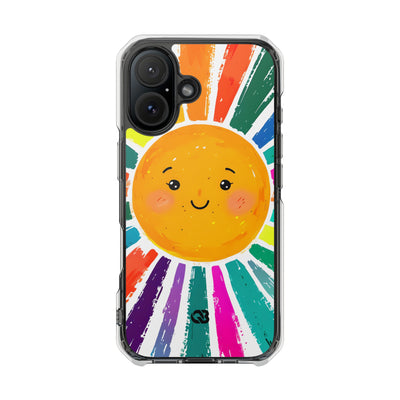 Vibrant Solar Smile · Impact Phone Case for iPhone · Magsafe