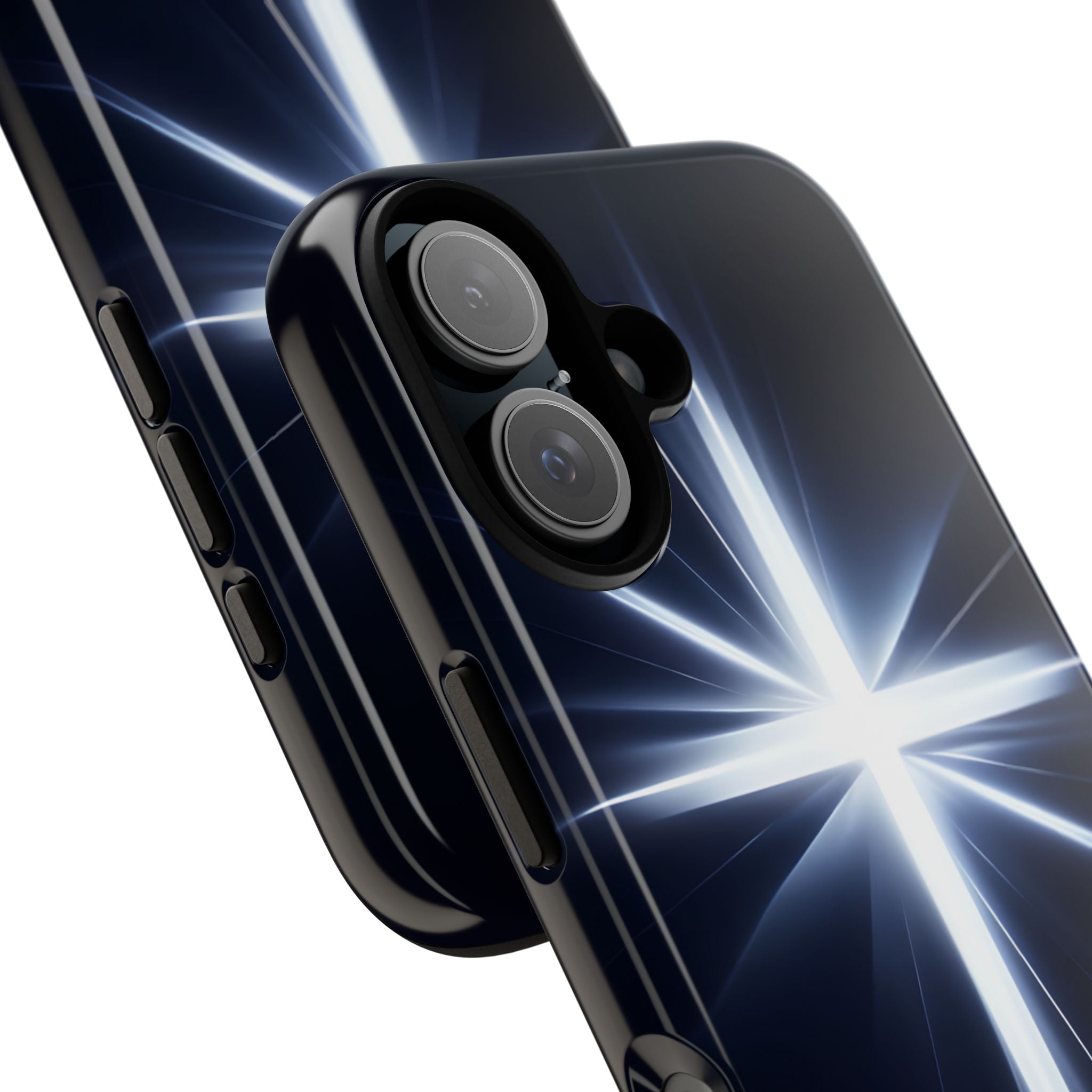 Glowing Crossburst iPhone 16 Case - Tough