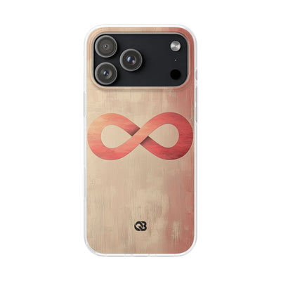 Terracotta Infinity Stroke · Soft Handyhülle für iPhone