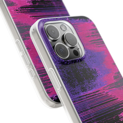 Neon Signal Shift · Lite Phone Case for iPhone ·  Purple