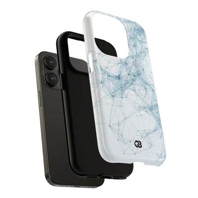 Blue Tough 2.0 Magsafe Phone Case for iPhone - Glacial Neural Web