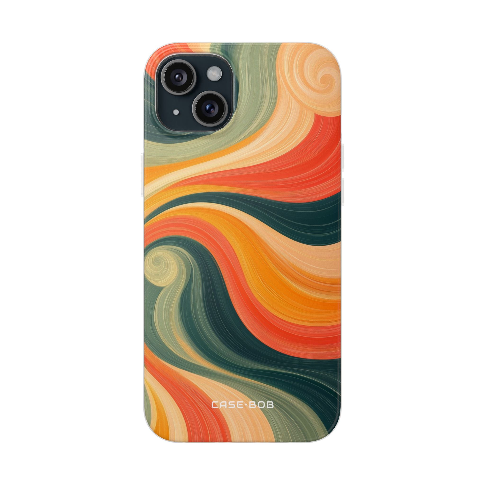 Swirling Ember iPhone 15 Plus Case - Soft