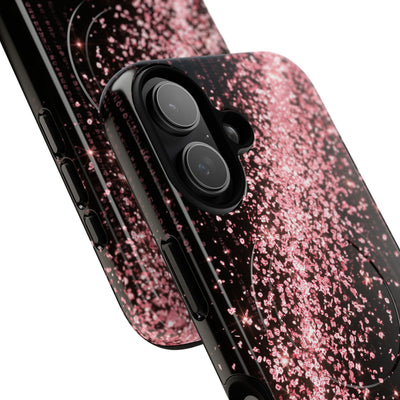 Rose Digital Cascade · Tough 2.0 Magnetic Phone Case for iPhone · Pink