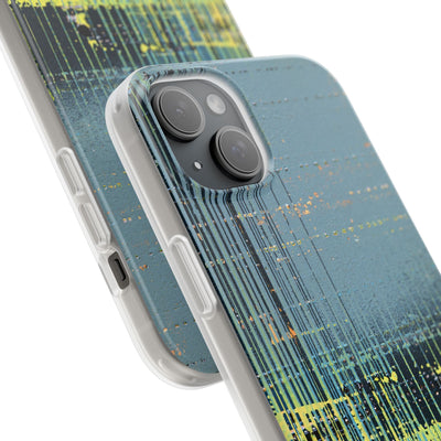 Acid Raster Circuit · Lite Phone Case for iPhone ·  Teal