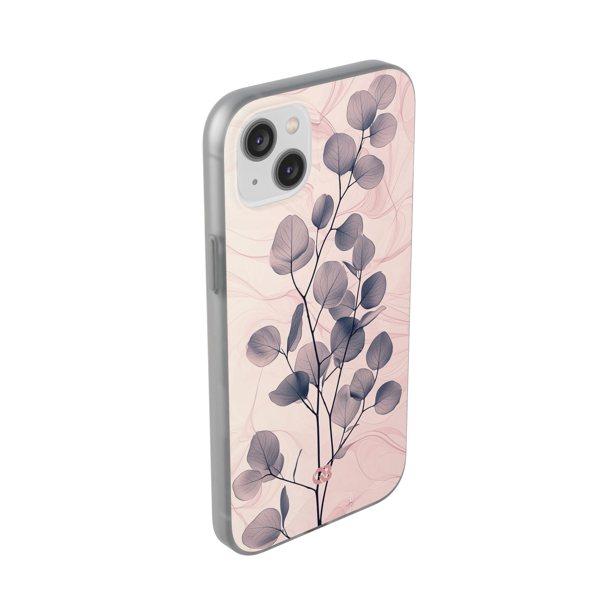 Ethereal Indigo Eucalyptus · Soft Phone Case for iPhone