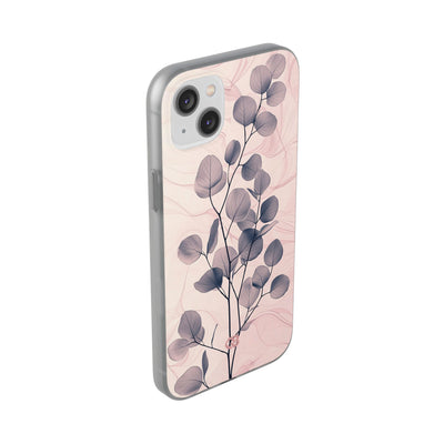 Ethereal Indigo Eucalyptus · Soft Phone Case for iPhone