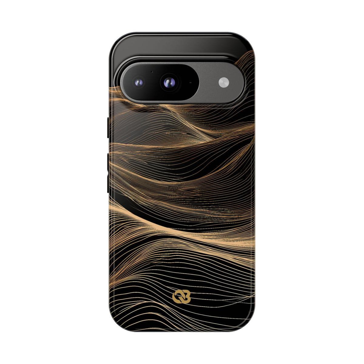 Gilded Ridge · Tough Phone Case for Pixel ·  Black