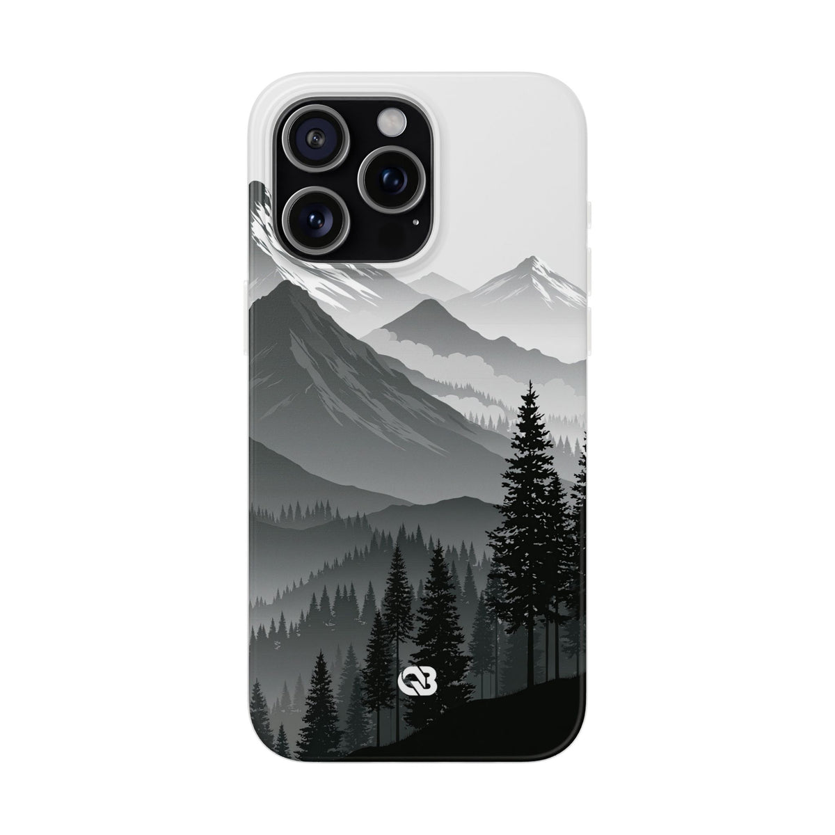 Alpine Horizon · Lite Phone Case for iPhone ·  Black