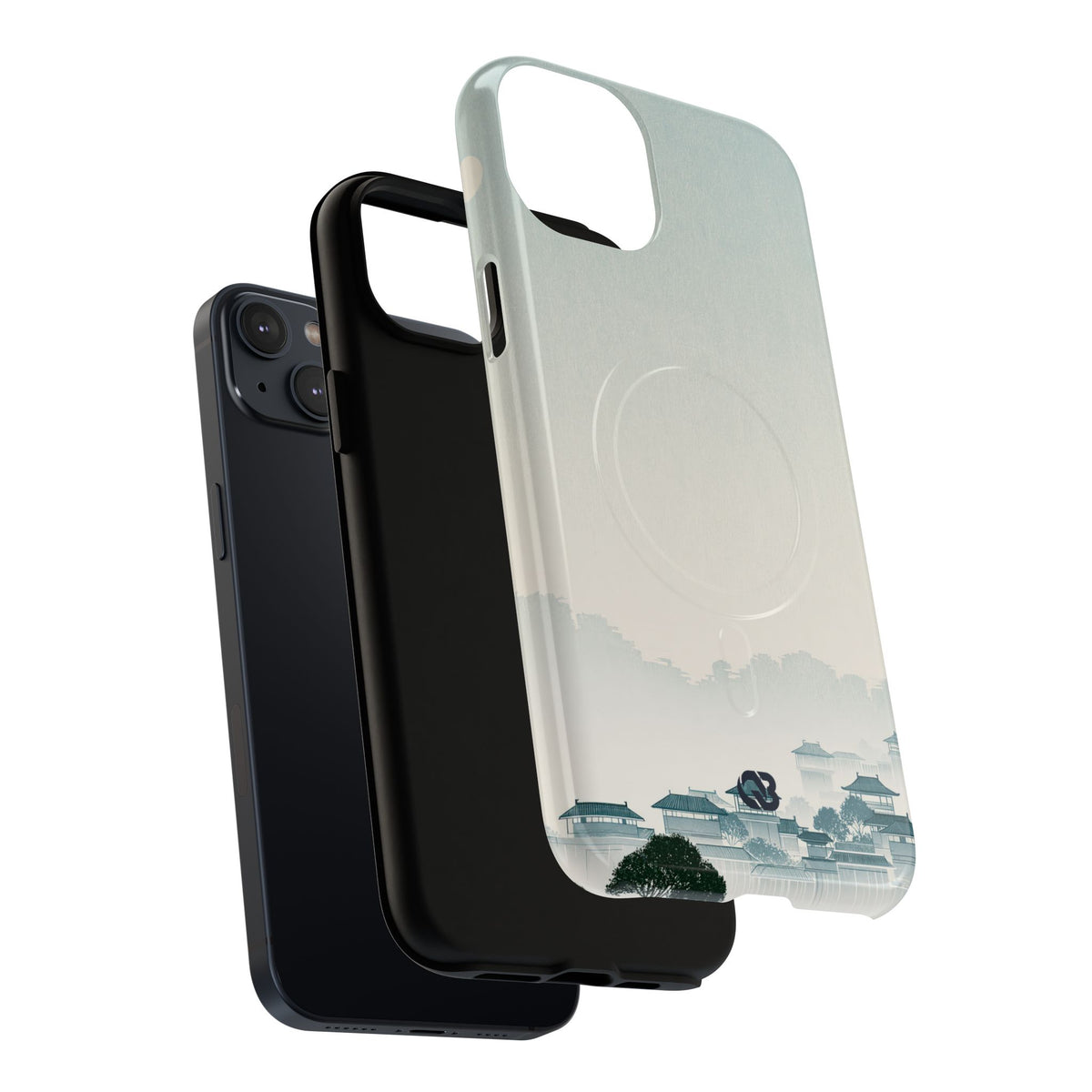 Misty Dynasty Horizon · Tough 2.0 Magnetic Phone Case for iPhone · Blue