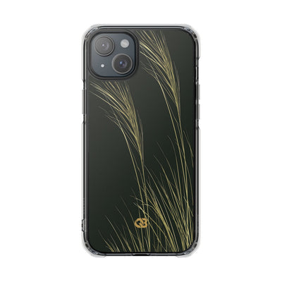 Green Impact MagSafe Phone Case for iPhone - Midnight Gilded Grass