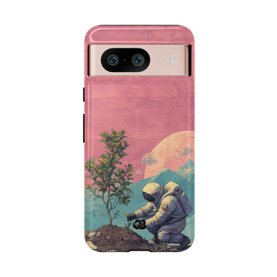 Lunare Pastellblüte · Tough Handyhülle für Google Pixel