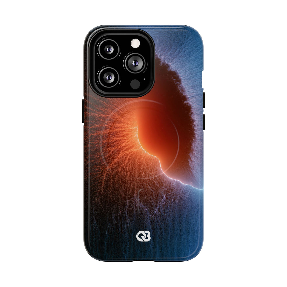 Thermal Aura Pulse · Tough 2.0 Magnetic Phone Case for iPhone · Blue