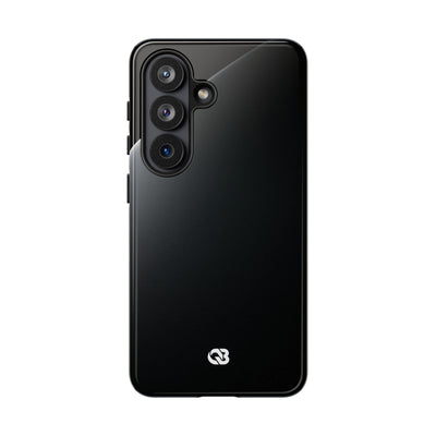 Black Tough Phone Case for Samsung - Obsidian Lunar Arch