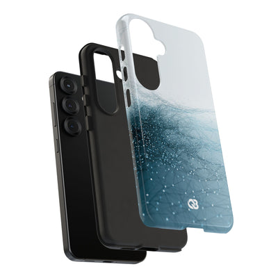 Teal Tough Phone Case for Samsung - Arctic Pulse Mesh