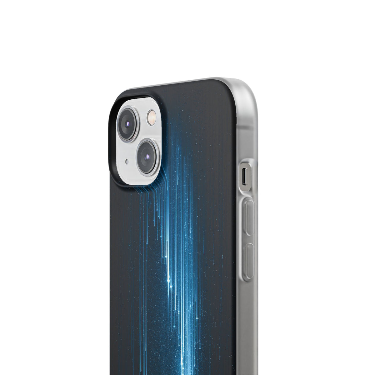 Nocturnal Cascade · Lite Phone Case for iPhone ·  Black